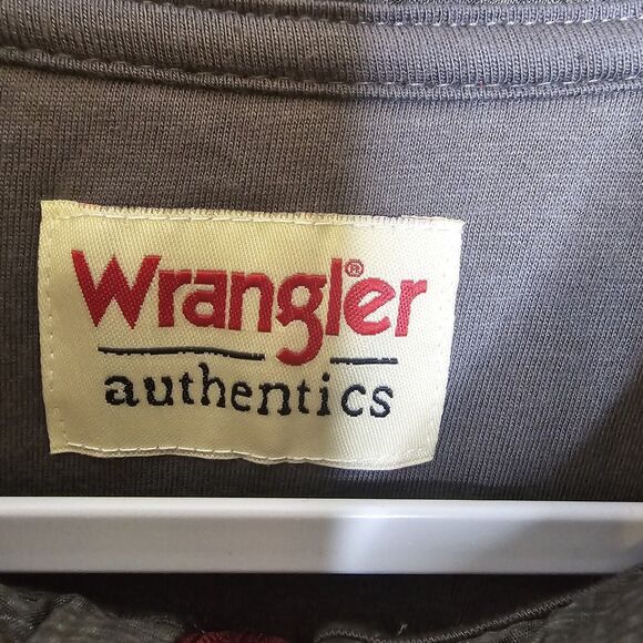 Wrangler Authentics Men's Size 2XL Dark Red 1/4 Zip Pullover Sweater - Picture 3 of 13